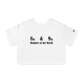 8th and 9th Wonders of the World - Women's Champion Crop Top - Witty Twisters Fashions